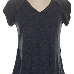 Ideology Charcoal V-Neck Short Sleeve Tee